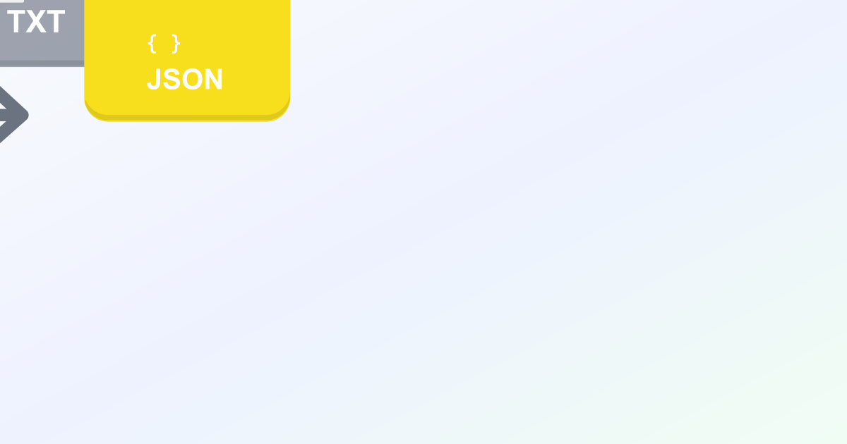 TXT to JSON Converter (Free, No Signup) - Convert .txt | Asli Tools