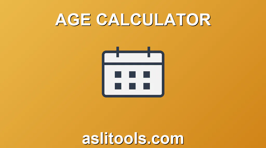 Age Calculator