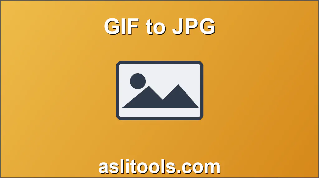 GIF to JPG