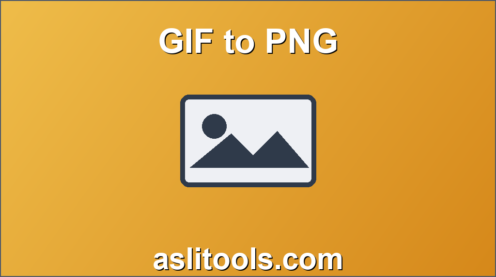 GIF to PNG