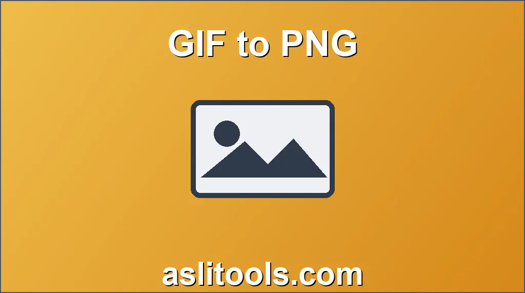 GIF to PNG