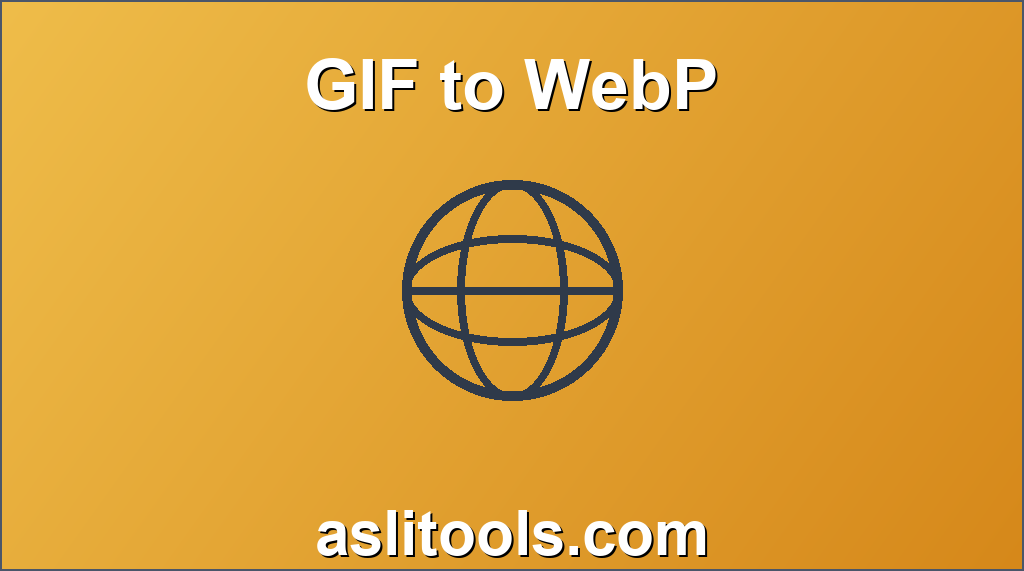 GIF to WebP (Static)