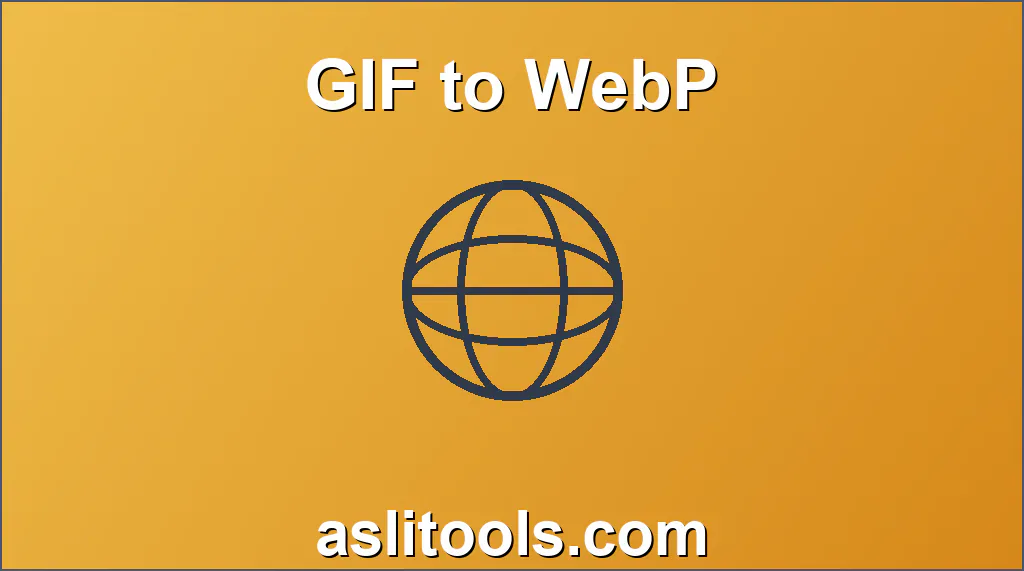 GIF to WebP (Static)