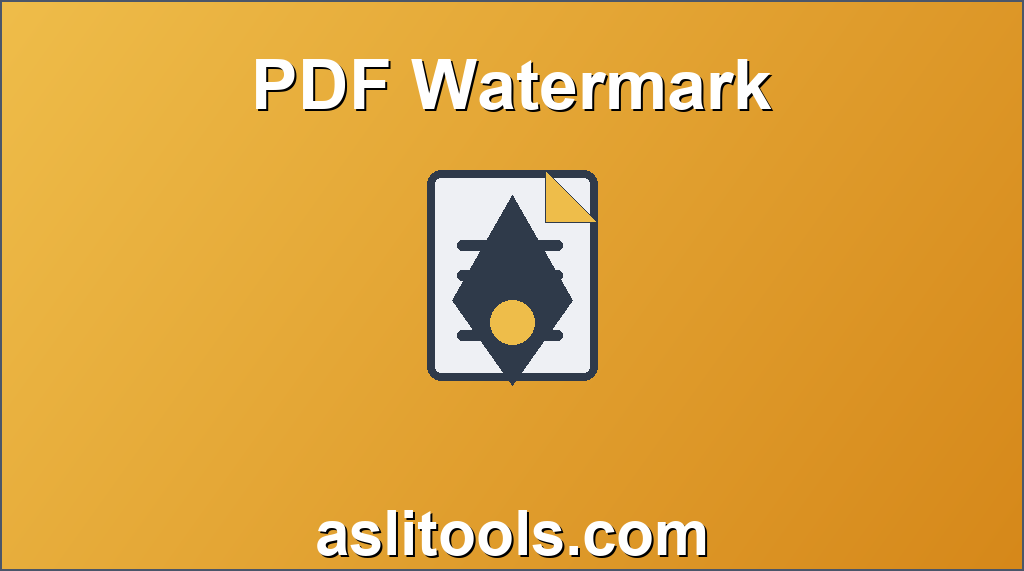 واترمارک PDF