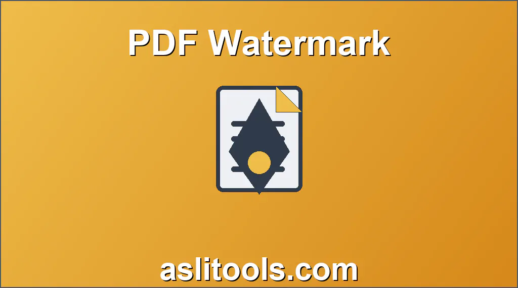 PDF Watermark