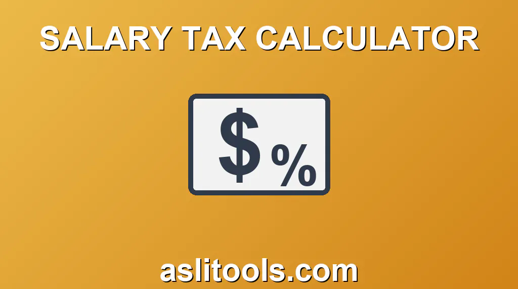 Salary Tax Calculator